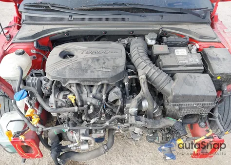 2019 Hyundai Veloster Turbo Ultimate z USA, uszkodzony, nr VIN KMHTH6AB1KU008592